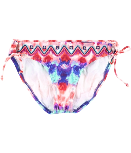 Kenneth Cole Womens Embroidered Bikini Swim Bottom mlt S