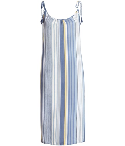 P.J. Salvage Womens Stripe Pajama Night Gown navy S