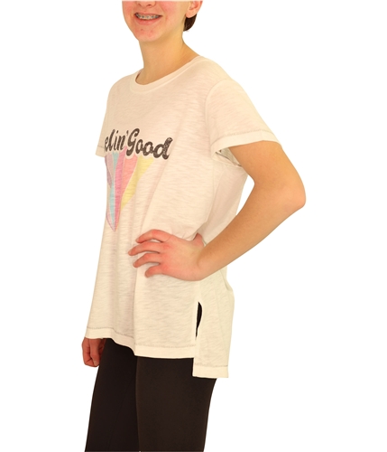 P.J. Salvage Womens Feelin Good Pajama Sleep T-shirt ivory S