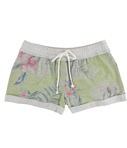 P.J. Salvage Womens Paradise Fun Pajama Shorts lime S