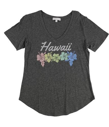 P.J. Salvage Womens Hawaii Pajama Sleep T-shirt charcoal S
