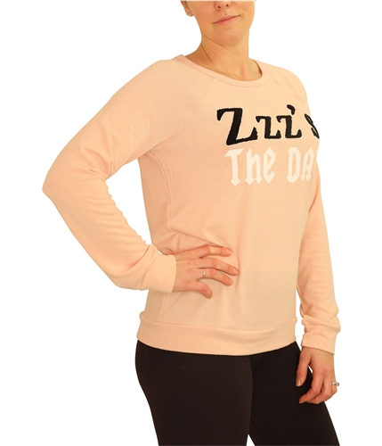 P.J. Salvage Womens Zzz's The Day Pajama Sweater blush S