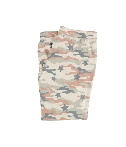 P.J. Salvage Womens Camo Stars Pajama Jogger Pants