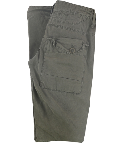 Rogue State Mens Button Fly Casual Cargo Pants ivygreen 29x32