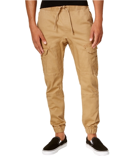 Ring Of Fire Mens Stretch Casual Cargo Pants dullgold S/28