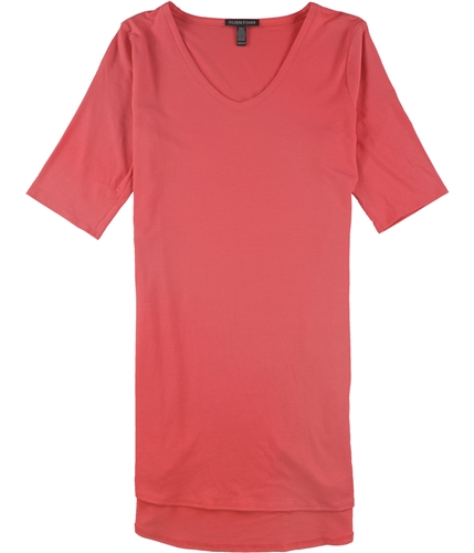 Eileen Fisher Womens Solid Basic T-Shirt brghtpink XXS