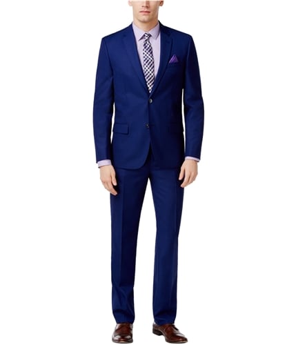 Ben Sherman Mens 2 Piece Two Button Formal Suit blue 38x37