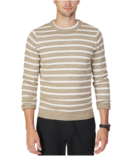 Nautica Mens Wide-Stripe Knit Sweater wodriftflx XL