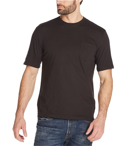 Weatherproof Mens Pocket Basic T-Shirt black S