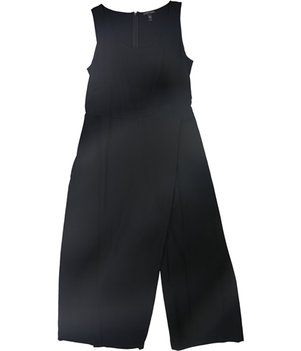 Eileen Fisher Womens Cropped Jumpsuit black M