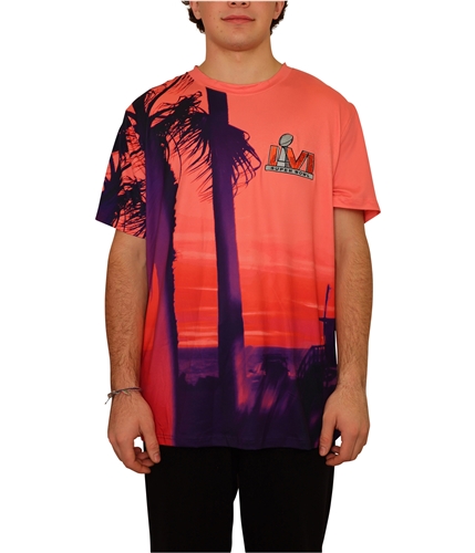 G-III Sports Mens Super Bowl LVI Graphic T-Shirt prired S