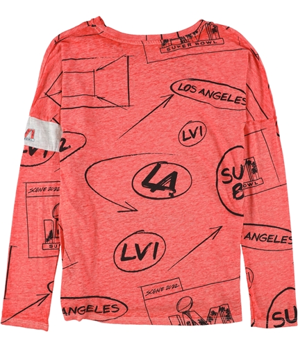 NFL Girls Super Bowl LVI Graphic T-Shirt red M