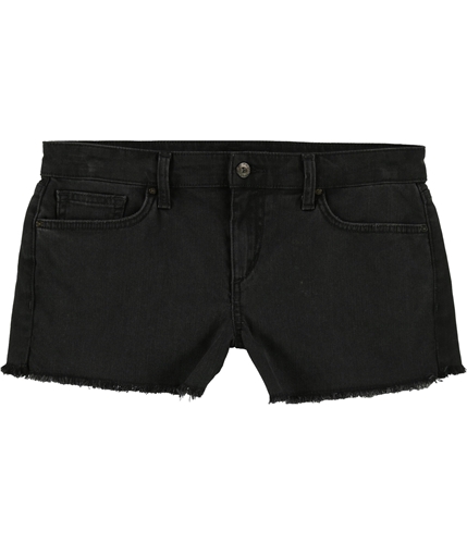 Joe's Womens Cut off Casual Denim Shorts black 26