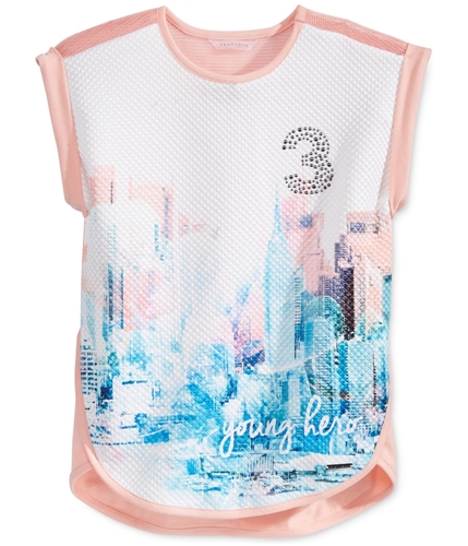 Sean John Girls City Skyline Graphic T-Shirt 691 M