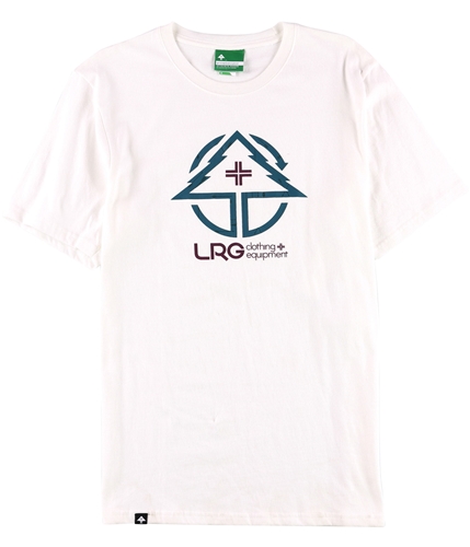 LRG Mens Growth Tree Graphic T-Shirt white M