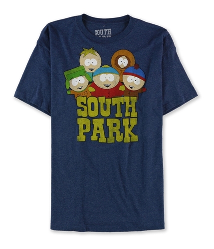 South Park Mens Cartoon Graphic T-Shirt navyheather XL