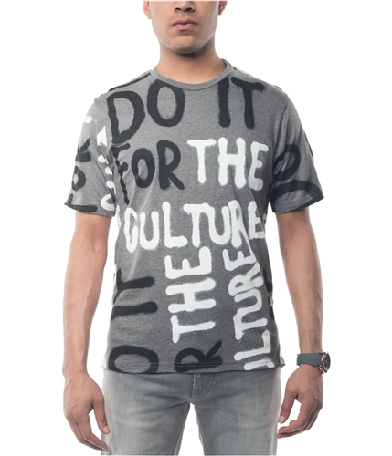 Sean John Mens Do It For The Culture Graphic T-Shirt mediumgreyhtr M