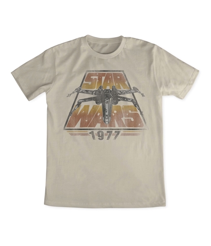 Fifth Sun Mens Retro Space Graphic T-Shirt cream S