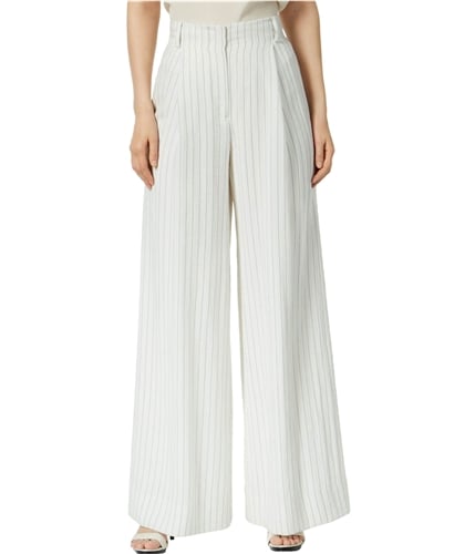 Rachel Zoe Womens Striped Casual Wide Leg Pants white 4x32