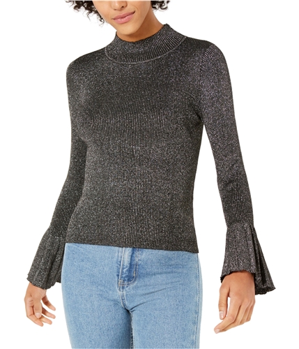 Lucy Paris Womens Mallary Pullover Sweater black XS