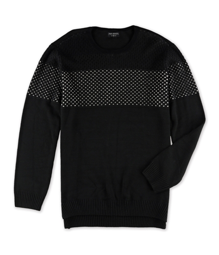 Trash Nouveau Mens Knit Pullover Sweater black M