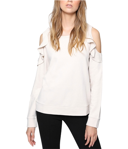 Sanctuary Clothing Womens Cold Shoulder Sweatshirt frstdmilk XS