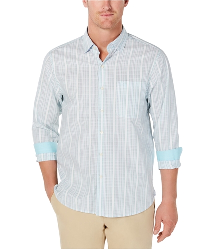 Tommy Bahama Mens San Vito Button Up Shirt zephyrblue S