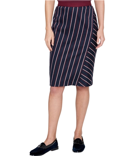 Tommy Hilfiger Womens Striped A-line Skirt m2m 4