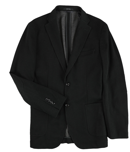bar III Mens Knit Sport Coat black 36