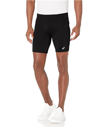 ASICS Mens Enduro Fitted Solid Athletic Workout Shorts black S