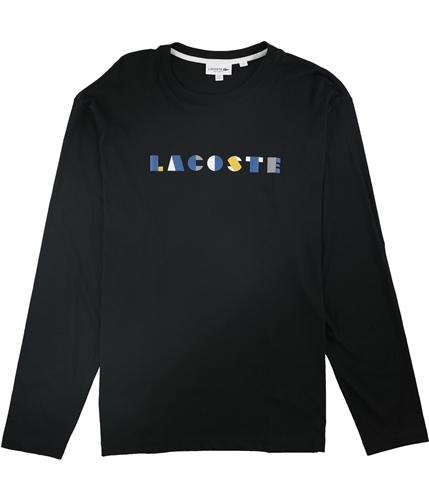 Lacoste Mens Logo Graphic T-Shirt black 4XL
