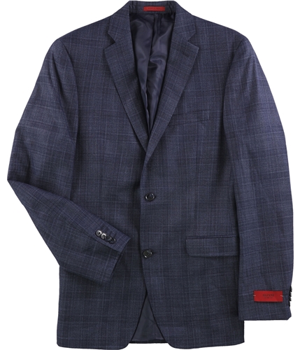 Alfani Mens Slim-Fit Two Button Blazer Jacket blue 38