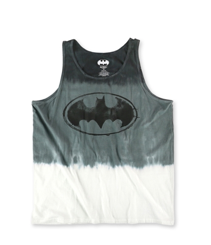 DC Comics Mens Tie Dye Batman Tank Top black S