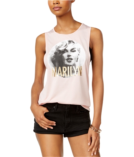 Marilyn Monroe Womens Cutouts Tank Top peachpink S