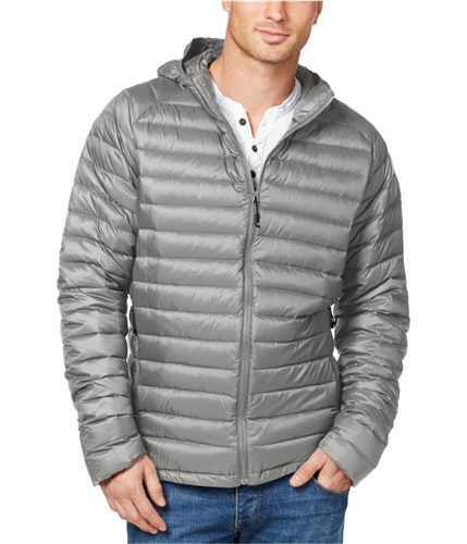 32 Degrees Mens Packable Down Quilted Jacket aluminum XL