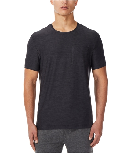32 Degrees Mens Pocket Basic T-Shirt blackblksd S