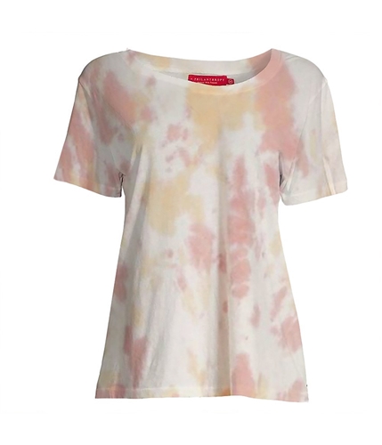 n:philanthropy Womens Harlow Moon Tie Dye Basic T-Shirt mmtd XS