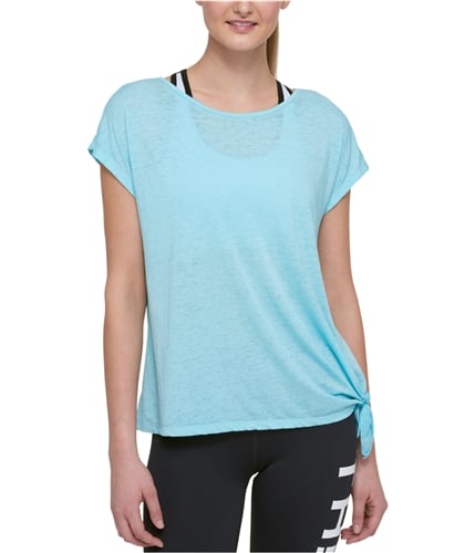 Tommy Hilfiger Womens Side Slit Basic T-Shirt ml5 M