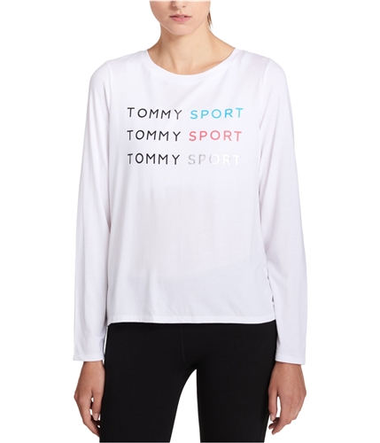 Tommy Hilfiger Womens LS Graphic T-Shirt wdb S