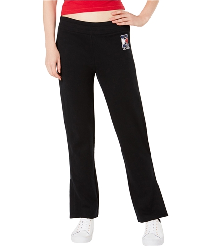 Tommy Hilfiger Womens Side Stripe Casual Lounge Pants black XL/29