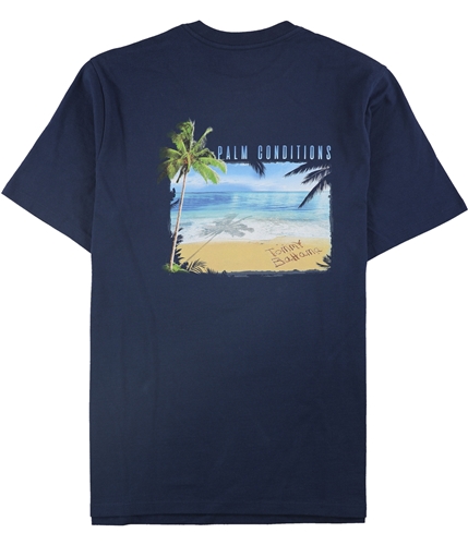 Tommy Bahama Mens Palm Conditions Graphic T-Shirt navy S