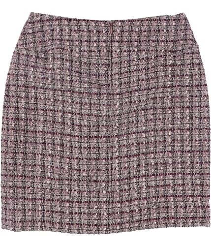 Tahari Womens Tweed A-line Skirt pinkberry 4P