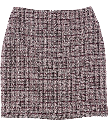 Tahari Womens Tweed A-line Skirt pinkberry 4P