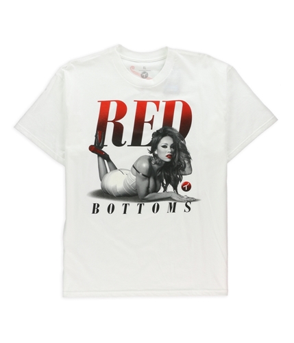Ecko Unltd. Mens Red Bottoms Graphic T-Shirt white XL