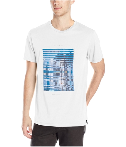 Tavik Mens Enigma Graphic T-Shirt white S