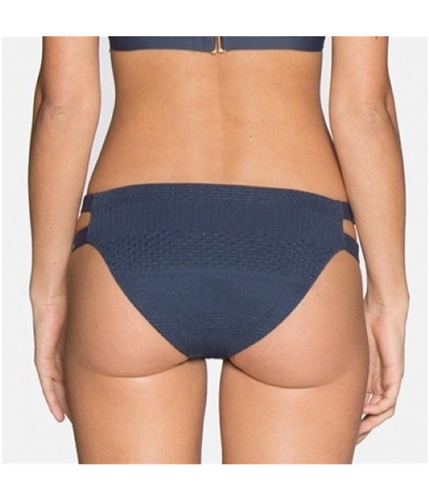 Tavik Womens Chloe Textured Bikini Swim Bottom blue M