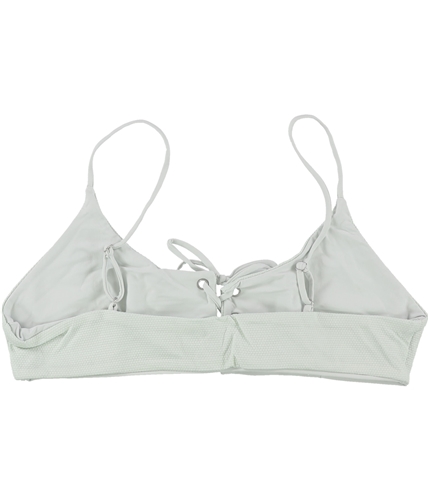 Tavik Womens Reign Tie Front Bikini Swim Top ltblue L