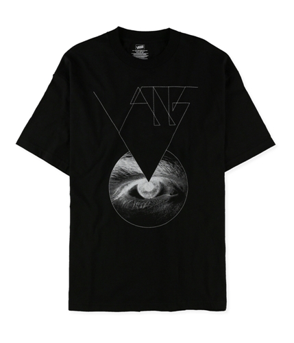 Vans Mens Negative Eye Graphic T-Shirt black L