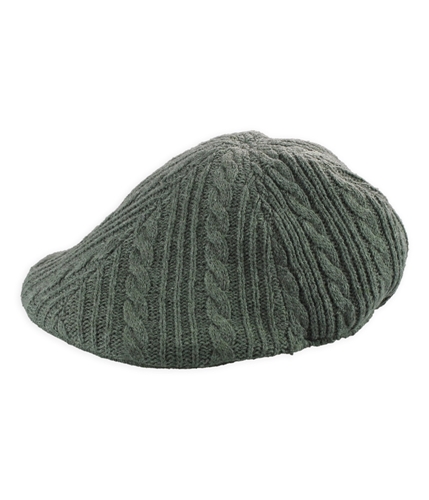 American Rag Mens Cable Knit Newsboy Hat gray S/M