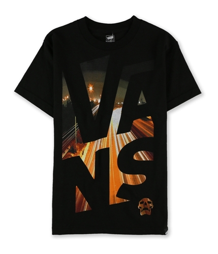 Vans Mens Streetscene Graphic T-Shirt black S